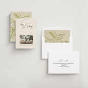 "Heated" - Save the Dates in Mellow by Inkblot Design - Assembled