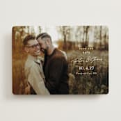 "Side Stack" - Save the Dates in Snow by Alethea and Ruth - Front