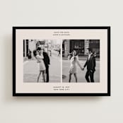 "Borough" - Save the Dates in Tuxedo by Inkblot Design - Front