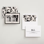 "Borough" - Save the Dates in Tuxedo by Inkblot Design - Assembled