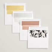 "Borough" - Save the Dates in Tuxedo by Inkblot Design - Envelope Liner Options