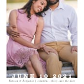 "Coupe" - Save the Dates in Ivory by Up Up Creative - Detail