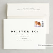"Coupe" - Save the Dates in Ivory by Up Up Creative - FREE Recipient Addressing