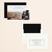 "Cinematic" - Save the Dates in Dove by Jessica Ogden - Assembled