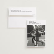 "simple" - Save the Dates in Fog by Sumak Studio - Save the Date with Envelope