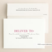 "You In Or What (Two Grooms)" - Save the Dates in Bright Pink by hi-lighter inc. - FREE Recipient Addressing