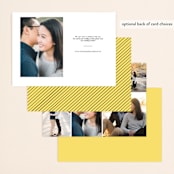 "Big City - Los Angeles" - Save the Dates in Lemondrop by Hooray Creative - Back of Card Options