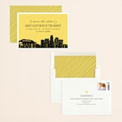 "Big City - Los Angeles" - Save the Dates in Lemondrop by Hooray Creative - Assembled