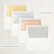 "Big City - Atlanta" - Save the Dates in Light Taupe by Hooray Creative - Envelope Liner Options