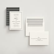 "Eloquence" - Save the Dates in Vanilla by Kimberly FitzSimons - Assembled