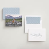 "I Thee Wed" - Save the Dates in Linen by Erin Deegan - Assembled