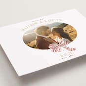 "Ruban en Fleur" - Save the Dates in Rose by Itsy Belle Studio - Detail
