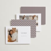 "Novella" - Save the Dates in Pearl by Brooke Chandler - Back of Card Options