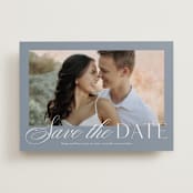 "Classic Manor" - Save the Dates in French Blue by Stacey Meacham - Front
