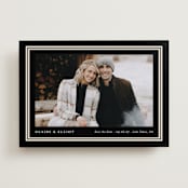 "Preppy frame" - Save the Dates in Tuxedo by Carolyn MacLaren - Front