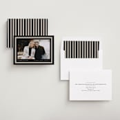 "Preppy frame" - Save the Dates in Tuxedo by Carolyn MacLaren - Assembled