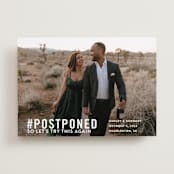 "Free Drinks" - Save the Dates in Pearl by Jennifer Lew - Front