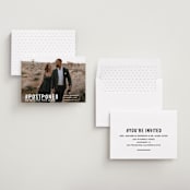 "Free Drinks" - Save the Dates in Pearl by Jennifer Lew - Assembled