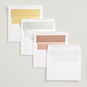 "Free Drinks" - Save the Dates in Pearl by Jennifer Lew - Envelope Liner Options