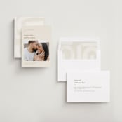 "Memories will be made" - Save the Dates in Champagne by Blustery August - Assembled