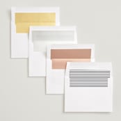"Til death" - Save the Dates in Cloud by Hudson meet Rose - Envelope Liner Options