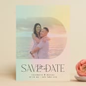 "Love in the Sun" - Save the Dates in Sunshine by Phrosné Barwood - Front