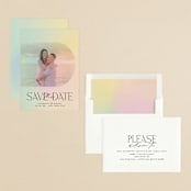 "Love in the Sun" - Save the Dates in Sunshine by Phrosné Barwood - Assembled