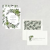 "Agave & Greens" - Save the Dates in Frosting by Susan Moyal - Assembled
