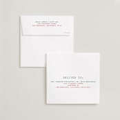"typewriter collage" - Save the Dates in Seafoam by Cass Loh - FREE Recipient Addressing
