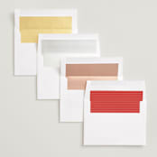 "News!" - Save the Dates in Strawberry by Claudia Orengo - Envelope Liner Options