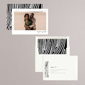 "Close-Up" - Save the Dates in Cloud by Robin Ott - Assembled