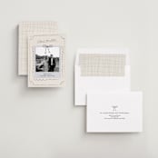 "Easy Lover" - Save the Dates in Cream by Helena Vitto - Assembled