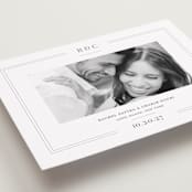 "Alcott" - Save the Dates in Mocha by Meagan Christensen - Detail