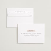 "Together is Better" - Save the Dates in Blush by Pati Cascino - FREE Recipient Addressing