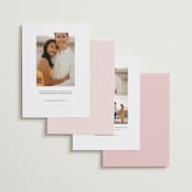 "Disney's Minimal Mickey Mouse" - Save the Dates in Celebration by Jennifer Postorino - Back of Card Options