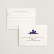 "Whole New World from Disney's Aladdin" - Save the Dates in Moonstone by Creo Study - FREE Recipient Addressing
