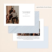 "Big City - Washington DC" - Save the Dates in Pale Blue by Hooray Creative - Back of Card Options