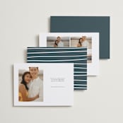 "Getting Hitched" - Save the Dates in Linen by Amy Payne - Back of Card Options
