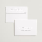 "Inked" - Save the Dates in Cloud by JoAnn Jinks - FREE Recipient Addressing