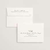 "Fleur" - Save the Dates in Lily by Everett Paper Goods - FREE Recipient Addressing