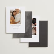 "The Beginning" - Save the Dates in Pearl by Pati Cascino - Back of Card Options