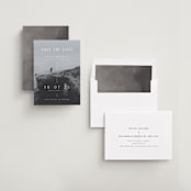 "The Beginning" - Save the Dates in Pearl by Pati Cascino - Assembled