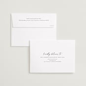 "Border" - Save the Dates in Shadow by Kasia Labocki - FREE Recipient Addressing