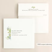 "Fling" - Save the Dates in Clover by Andrea Mentzer - FREE Recipient Addressing