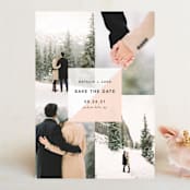 "portfolio" - Save the Dates in Blush by Robin Ott - Front