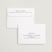 "Nashville" - Save the Dates in Ivory by Susan Brown - FREE Recipient Addressing
