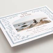 "Perfect Day" - Save the Dates in Aquamarine by Elisa Lara Campos - Detail