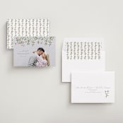 "Growing Together" - Save the Dates in Petunia by Claudia Orengo - Assembled
