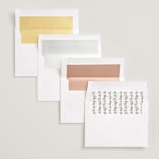 "Growing Together" - Save the Dates in Petunia by Claudia Orengo - Envelope Liner Options