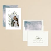 "Aubrieta" - Save the Dates in Denim by Itsy Belle Studio - Assembled